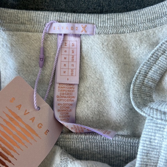 Savage x fenty  grey cotton bralette - Picture 6 of 11